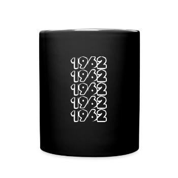 Numéro 1962 - Mug uni - noir - Devant