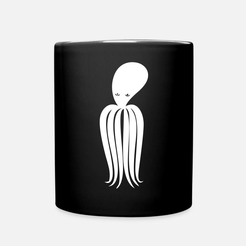 Pieuvre pieuvre - Mug uni - noir