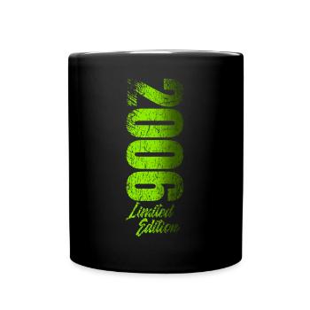 18e anniversaire 2006 Année de naissance - Mug uni - noir - Devant