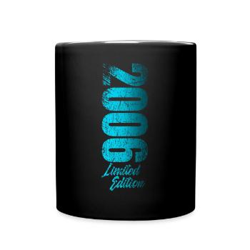 18e anniversaire 2006 Année de naissance - Mug uni - noir - Devant