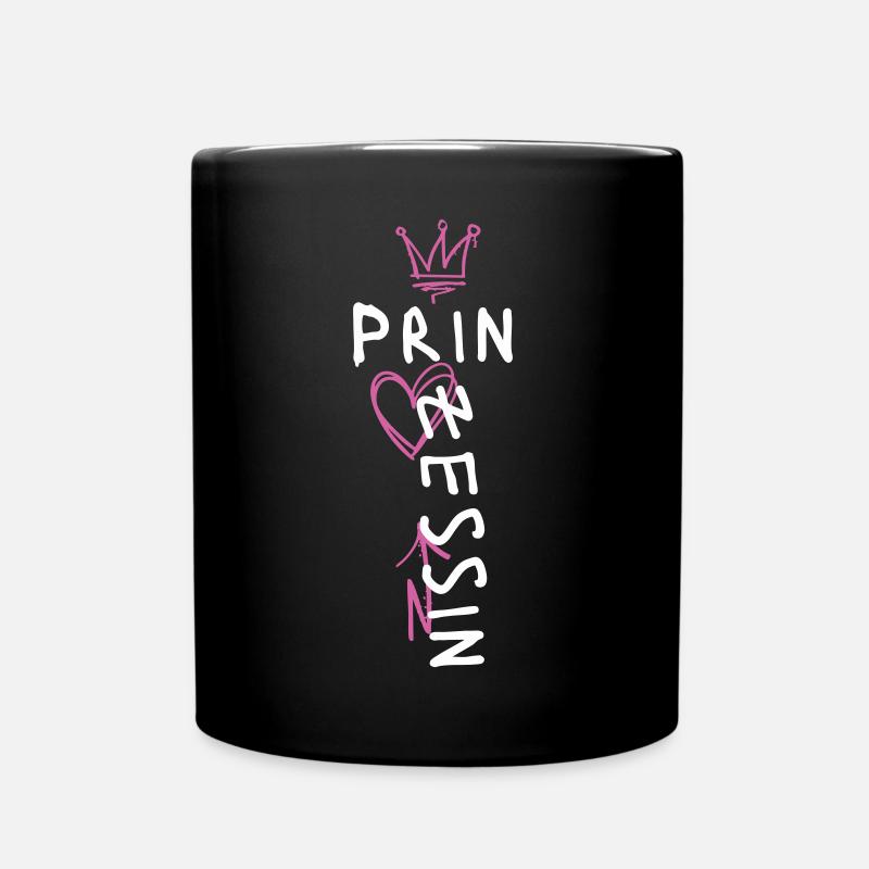 Princess Street Style Design - Full Colour Mug - black