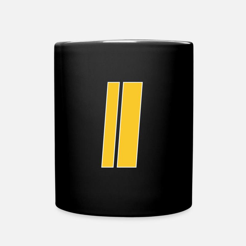 Purser - Tasse einfarbig - Schwarz