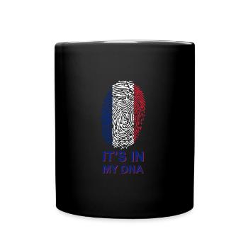 ADN de la France - Mug uni - noir - Devant
