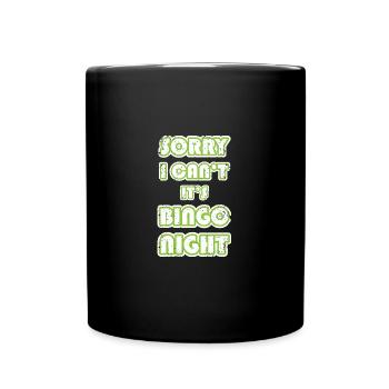 Bingo - Mug uni - noir - Devant