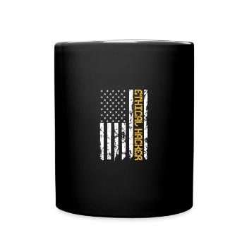 Ethical hacker Sniff Networks Not Drugs Cyber - Full Colour Mug - black - Front
