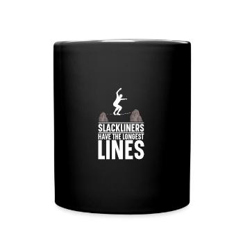 Slackliner Board Gear Slackline Swing Set - Mug uni - noir - Devant