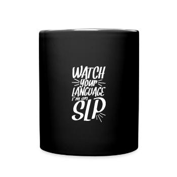 Orthophoniste Orthophonie Orthophonie - Mug uni - noir - Devant