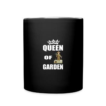 Garten - Tasse einfarbig - Schwarz - Vorne