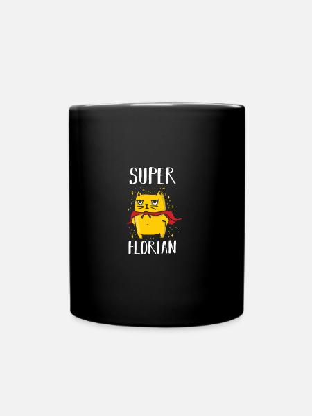 Florian - Tasse einfarbig - Schwarz