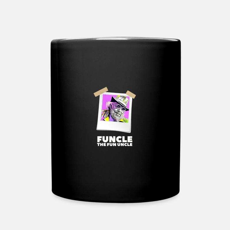 Funcle - Tasse einfarbig - Schwarz