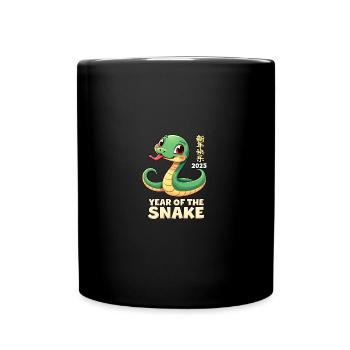 Fête du Nouvel An - Chine 2025 - Mug uni - noir - Devant