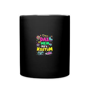 90s Theme Party 90s Costume - I love the 90s - Full Colour Mug - black - Front