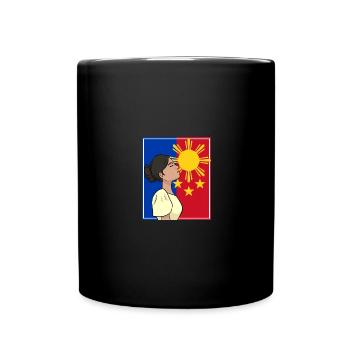 Philippinen Filipina Stolz Flagge Pinay I Geschenk - Tasse einfarbig - Schwarz - Vorne