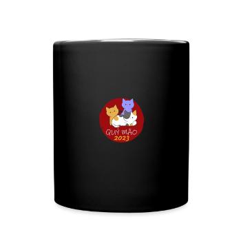 Chat du Nouvel An vietnamien 2023 I Cadeau - Mug uni - noir - Devant
