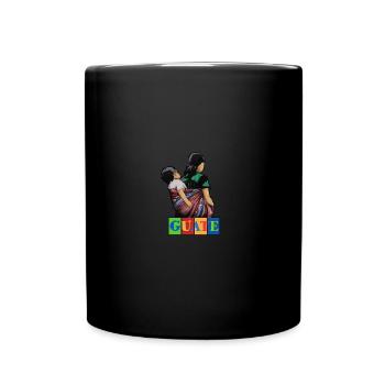 Guatemala Guatemalan Flagge DNA I Geschenk - Tasse einfarbig - Schwarz - Vorne