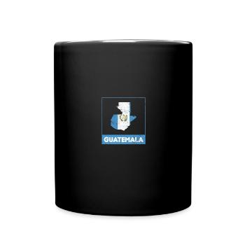 Guatemala drapeau guatémaltèque ADN I cadeau - Mug uni - noir - Devant