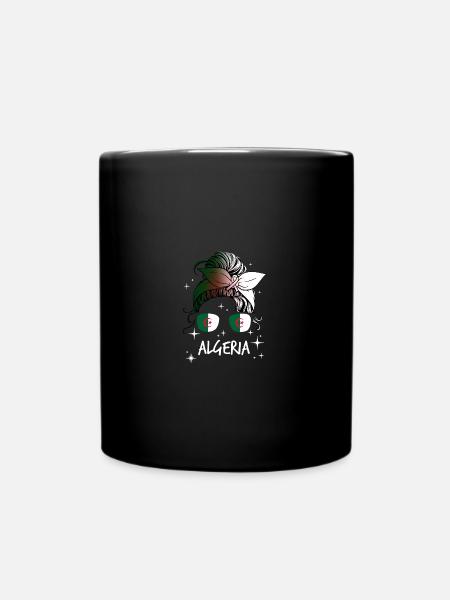 Algerien - Tasse einfarbig - Schwarz