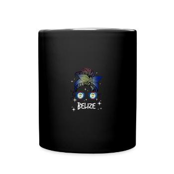 Belize - Tasse einfarbig - Schwarz - Vorne