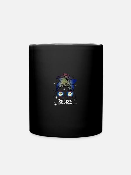 Belize - Tasse einfarbig - Schwarz