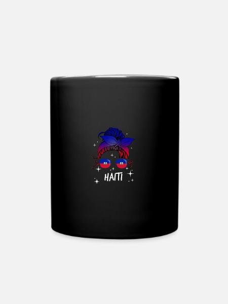 Haiti - Tasse einfarbig - Schwarz