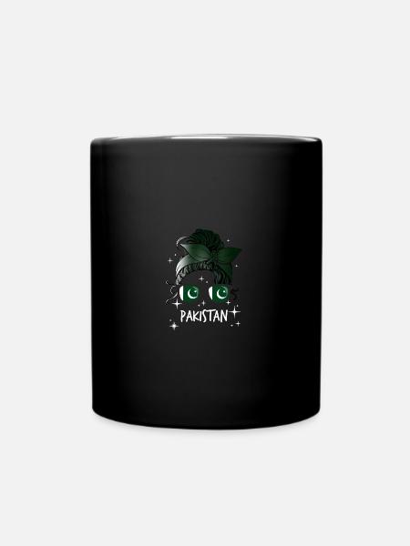 Pakistan - Tasse einfarbig - Schwarz