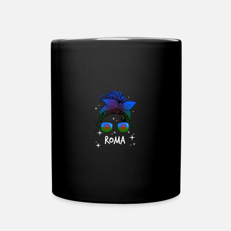 Roma - Tasse einfarbig - Schwarz