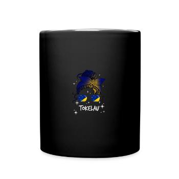 Tokelau - Tasse einfarbig - Schwarz - Vorne