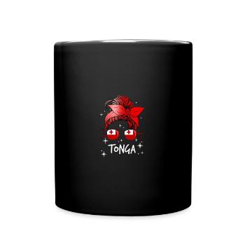 Tonga - Full Colour Mug - black - Front