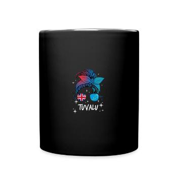 Tuvalu - Full Colour Mug - black - Front