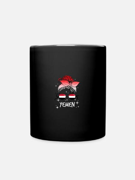 Jemen - Tasse einfarbig - Schwarz