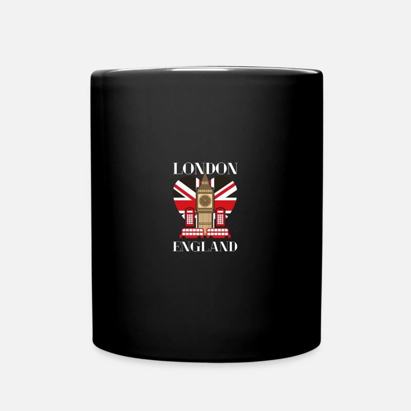 London, England - Full Colour Mug - black