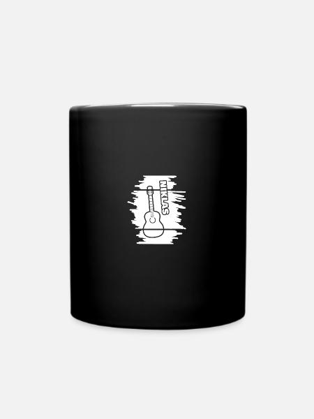 Guitar Niklas - Tasse einfarbig - Schwarz