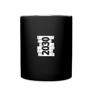 Dad 2030 - Full Colour Mug - black - Front