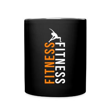Fitness fitness sport - Full Colour Mug - black - Front