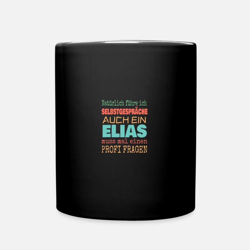 Elias - Tasse einfarbig - Schwarz