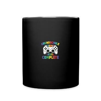 Erstklässler 1. Klasse Einschulung Junge Geschenk - Tasse einfarbig - Schwarz - Vorne