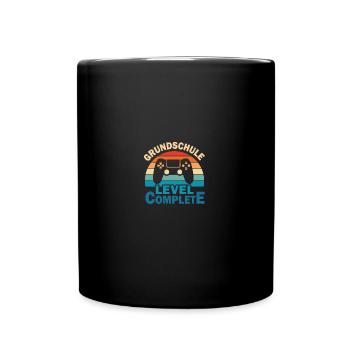 Erstklässler 1. Klasse Einschulung Junge Geschenk - Tasse einfarbig - Schwarz - Vorne