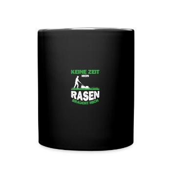 Garden Friends Lawn Whisperer Groundskeeper Gift - Full Colour Mug - black - Front