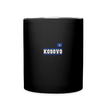 Kosovo Flag Flag Jersey Kosovar Gift - Full Colour Mug - black - Front
