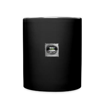 Techno Music Raver Electro Musik DJ Discjokey - Full Colour Mug - black - Front