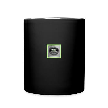 Techno Music Raver Electro Musik DJ Discjokey - Full Colour Mug - black - Front