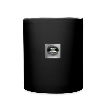 Techno Music Raver Electro Musik DJ Discjokey - Full Colour Mug - black - Front