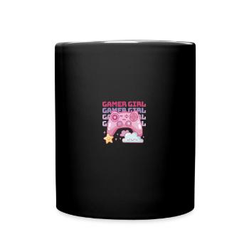Gamer Gift Gamers Gamer Gamepad - Full Colour Mug - black - Front