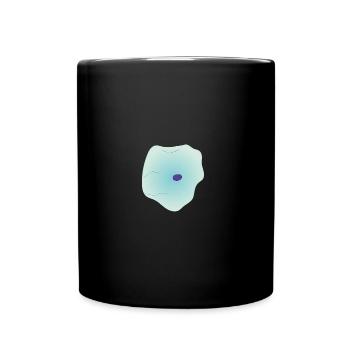 Zytologie und Zellen - Tasse einfarbig - Schwarz - Vorne