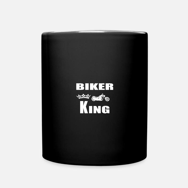 Motorrad - Tasse einfarbig - Schwarz