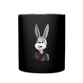 Lapin signe du nouvel an chinois 2023 - Mug uni - noir - Devant