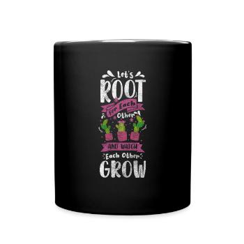 Cacti Spines Summer - Full Colour Mug - black - Front