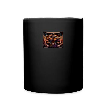 STRONG MAN - Full Colour Mug - black - Front