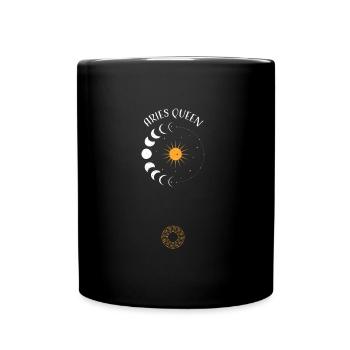 Reine Bélier - Astrologie - Mug uni - noir - Devant