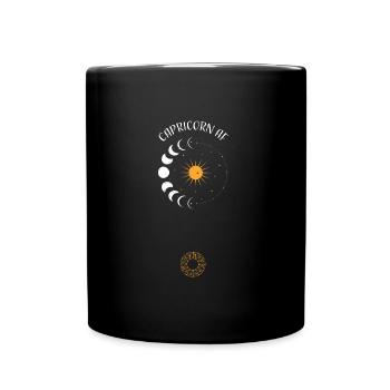 Capricorn AF - Astrology - Tasse einfarbig - Schwarz - Vorne